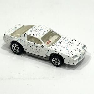 Hot Wheels 1983 Splatter White Paint Chevrolet Camaro Z-28 Vintage Diecast 1/64